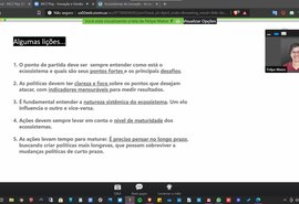 Webinar sobre ecossistemas acontece até o fim do mês no MCZ Play 2020