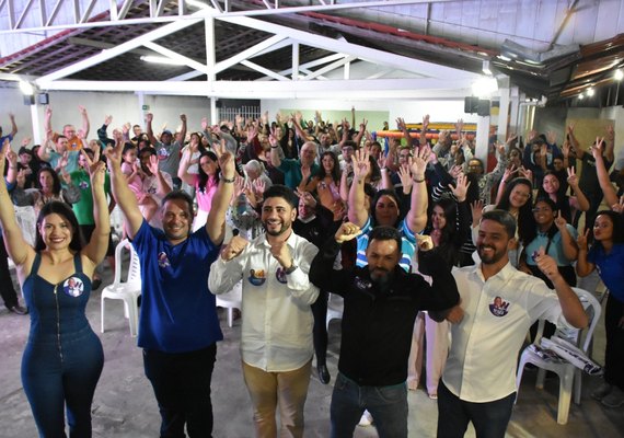 Encontro com candidato a deputado estadual Wagner Lira, reuniu centenas de Arapiraquenses