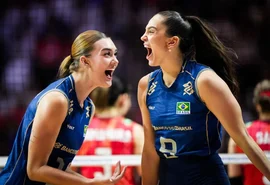Brasil derrota Japão por 3 sets a 1 e se aproxima da fase final da VNL
