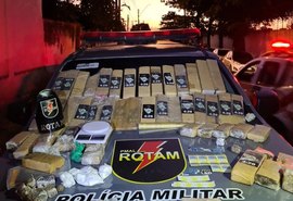 Militares apreendem 37 kg de maconha em apartamento na parte alta de Maceió