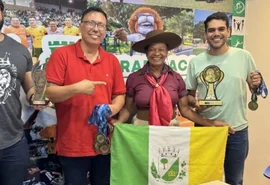 Arapiraquense de 68 anos conquista seis medalhas em competição nacional de atletismo