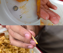 Estudantes voltam a encontrar objetos na comida do restaurante da UFAL