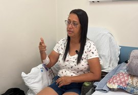 Vendedora tem a vida salva no Hospital Metropolitano de AL após sofrer AVC