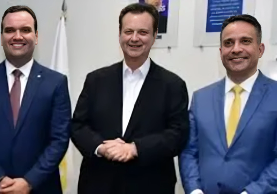 Dantas, MV e Kassab apresentam chapa para fazer duas vagas de federal