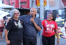 Ao lado de presidenciável, Cicero Albuquerque participa de comício e lembra caso Produban
