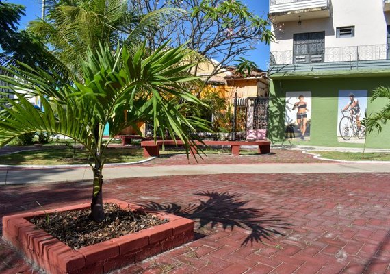 Revitalização da Praça do Rex valoriza área histórica de Maceió