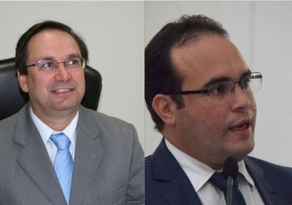 Davi Maia e governador em exercício,  se alfinetam no Twitter