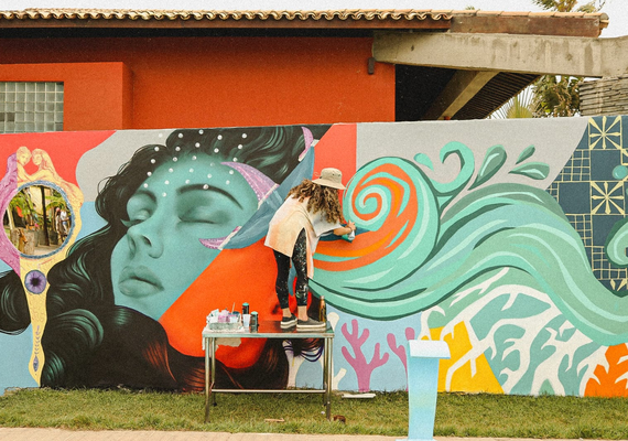 Grafite alagoano é destaque no Festival Cena Nordeste em Sergipe