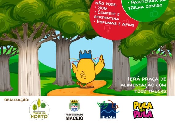 Parque do Horto receberá trilha do Pinto da Madrugada