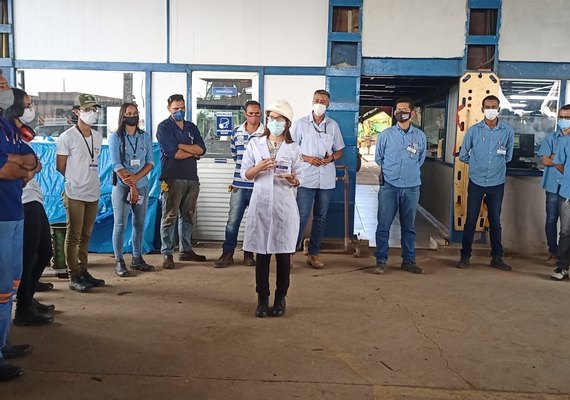 Covid-19 e Influenza A: Usina Caeté alerta colaboradores sobre os cuidados preventivos