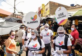 Sedetur e Prefeitura de Palmeira entregam mais de cinco mil máscaras