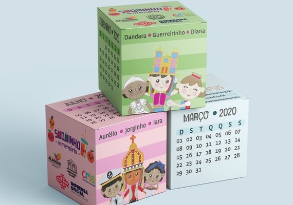 Arquivo Público lança mascote e calendário cultural com atividades infantis