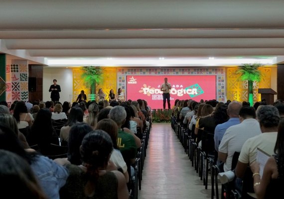 Jornada Pedagógica 2026 reúne mais de dois mil profissionais da Educação em Maceió
