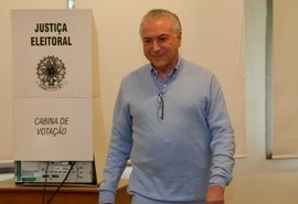 Temer diz que poder não será do Bolsonaro nem do Haddad