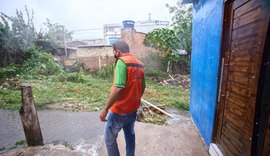 Equipes de Arapiraca atuam para minimizar transtornos causados pela chuva