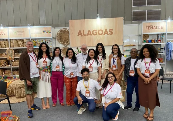 Artesãos alagoanos brilham na 7ª Fenacce em Fortaleza