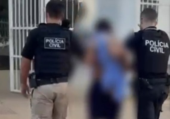 Acusado de estupro de vulnerável é preso em Igaci após mandado expedido