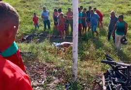 Acidente entre carro e moto deixa um morto e outro em estado grave, em Matriz do Camaragibe