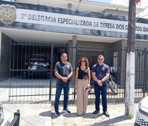 Sindpol protesta contra precariedade na Delegacia da Mulher 2 nesta quarta (14)