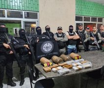 Polícia apreende mais de 40 quilos de cocaína na AL-205 com destino para Maceió