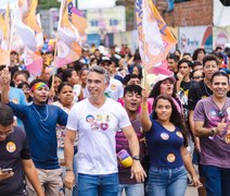 Rafael Brito encerra campanha com manifestações de apoio em todo o estado e grande carreata