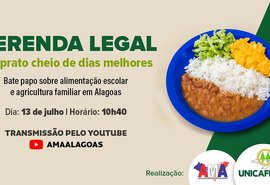 Unicafes/AL e AMA realizam bate-papo virtual sobre projeto 'Merenda Legal'