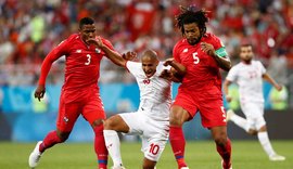 Tunísia vence o Panamá de virada no jogo do adeus das duas seleções