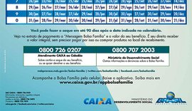 Bolsa Família: saque começa a ser liberado hoje (18)