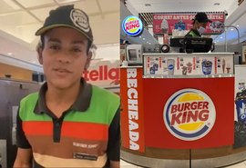 VÍDEO: funcionário do Burger King diz que urinou na roupa após ser proibido de ir ao banheiro