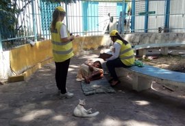 Ronda no Bairro encontra pai de criança nascida em praça da orla de Maceió