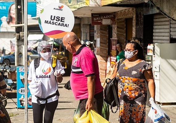 Alagoas totaliza 86.549 casos confirmados da Covid-19