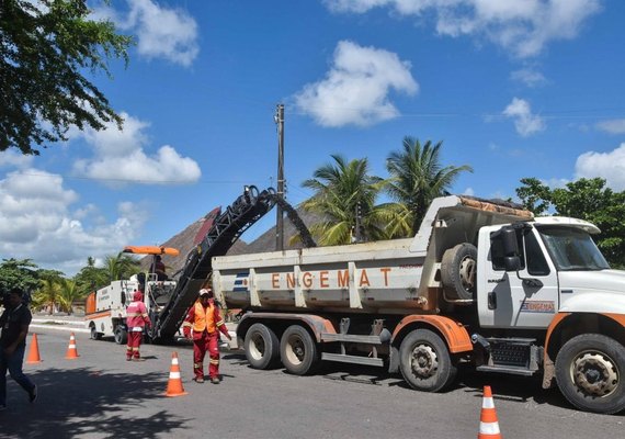 Obras na orla lagunar modificam trânsito