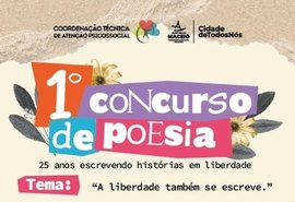 Saúde de Maceió abre concurso de poesia sobre luta antimanicomial