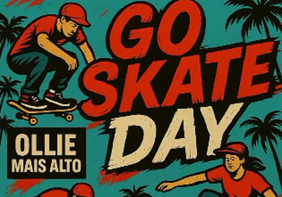 Go Skate Day 2025 será celebrado em Maceió com evento na Pista da Pajuçara