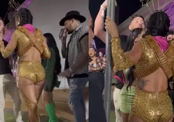 Influenciador alagoano Rico Melquiades sai no tapa com irmã de Deolane; veja o vídeo