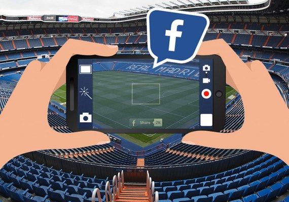 Assista os principais jogos de futebol pelo Facebook