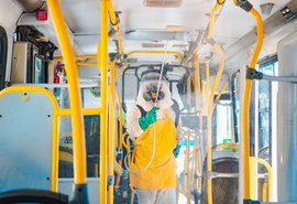 Fiscalização da SMTT monitora sanitização de coletivos urbanos