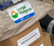 Agricultores do Litoral de AL recebem kits de irrigação para produção no campo