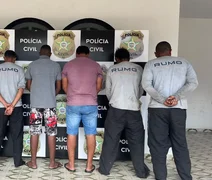Sete homens são presos suspeitos de furtar trilhos de ferrovia em Girau do Ponciano