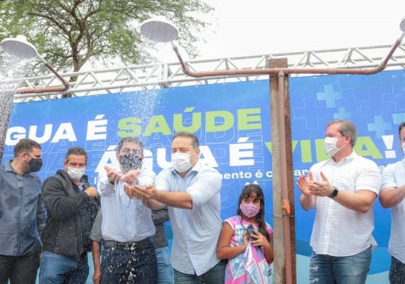 Município de Jaramataia recebe melhorias no abastecimento de água e na educação