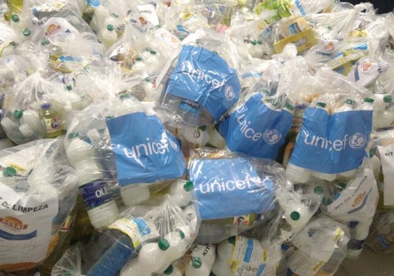 Criança Feliz: Famílias em Maceió recebem kits de higiene do Unicef