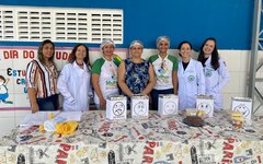 Produtoras e nutricionistas da Semed participaram da ação