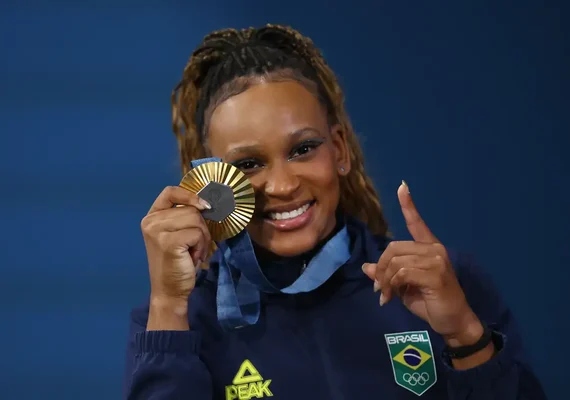 Rebeca Andrade é anunciada como embaixadora dos Jogos da Juventude