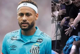 Menino ganha camisa de Neymar, é hostilizado e deixa Arena escoltado