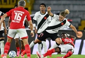 Vasco e Santa Fe decidem vaga nas semifinais da Sul-americana