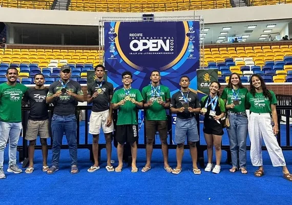 Atletas palmarinos são destaque em competição internacional de Jiu-Jitsu