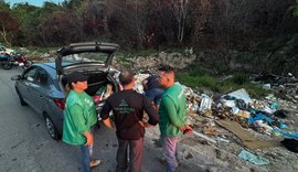 Operação Cidade Limpa flagra descarte irregular no São Jorge
