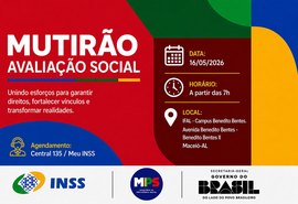 INSS realiza mutirão de avaliação social em Maceió