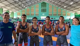 Wrestling: Pilar tem quatro atletas no pódio Brasileiro e Norte-Nordeste