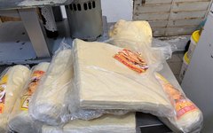 Alimentos apreendidos